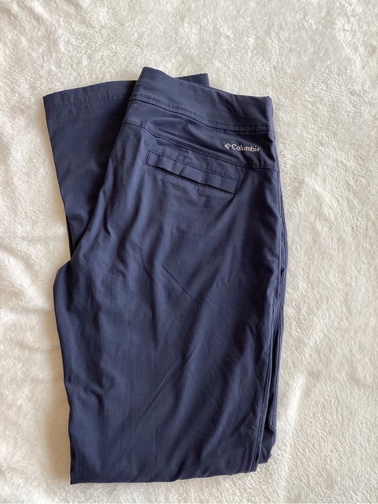 Columbia Pants - Columbia Mid Rise Bootcut Flare Hiking Pants Size 6 Short Blue-Gray